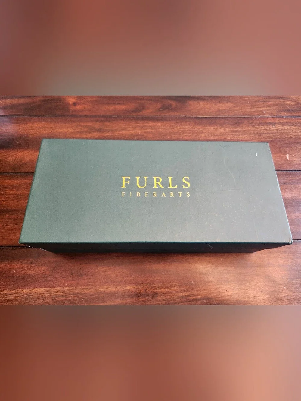 FURLS Venture Leather Teal Travel Roll – Crochet 12 Hook Organizer, New in Box